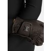 Maximilian Equestrian Emblem Riding Gloves Chocolate
