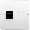 Zásuvka dátová 1xRJ45 Cat.5e biela SIMON Basic (simon)