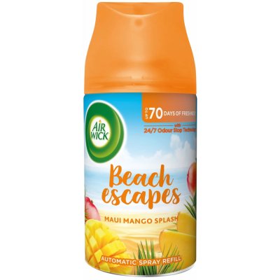 Air Wick Freshmatic Beach Escapes náplň do osviežovača vzduchu Maui mango 250 ml
