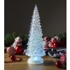 MagicHome Dekorácia Stromček LED meniaca farby PE 3xAAA interiér 10,50x30 cm
