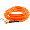 Výcvikové vodítko / obojok BioThane 4WILD 8 mm 10 m - oranžové