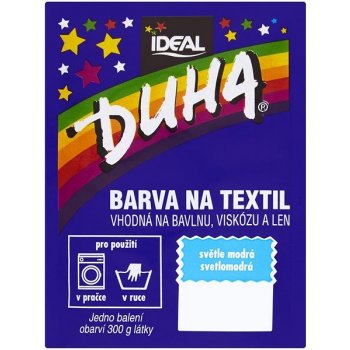 Dúha farba na textil svetlo modrá 16