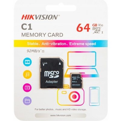 Hikvision SDHC 64 GB HS-TF-C1STD