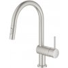 Drezová batéria GROHE Minta Touch s vyťahovacou sprškou supersteel 31358DC2