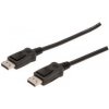 Digitus Připojovací kabel DisplayPort, DP M/M, 15,0 m, s blokováním Full HD 1080p, bl