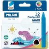 MILAN MAXI plastické 10 ks + 2 ks FLUO