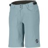 Scott Shorts W's Trail Flow w/pad morningblue