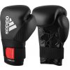 Boxerské rukavice ADIDAS Hybrid 250 - čierne 12oz