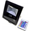 PremiumLUX 10W LED RGB farebný reflektor 230V IP65, LUX02601