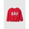 GAP Baby oversize mikina s logom Červená 3YRS Červená Červená