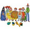 MARIONETINO – Dlhý, Široký a Bystrozraký – bábky 7 ks Bábky – sada