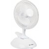 Ventilátor s klipsňou a základňou BLOW 44-062, 15cm, 22W, biely