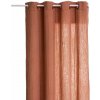 Atmosphera Mušelínový závěs JAMANA, 130 × 260 cm, růžový