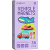 Magnetky Dopravné prostriedky 36ks