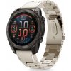 Tech-Protect Stainless remienok na Garmin Fenix 5 / 6 / 6 Pro / 7 / 8 47mm / E, titanium