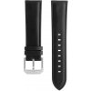 Kožený remienok na hodinky PRIM RB.15888 (22 mm) - easy click - čierny/strieborný - RB.15888.2220.9090.L