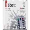 D4CC02 LED vianočné rampúchy, 5 m, vnútorné a vonkajšie, studená biela, ovládač, programy, časovač EMOS Lighting