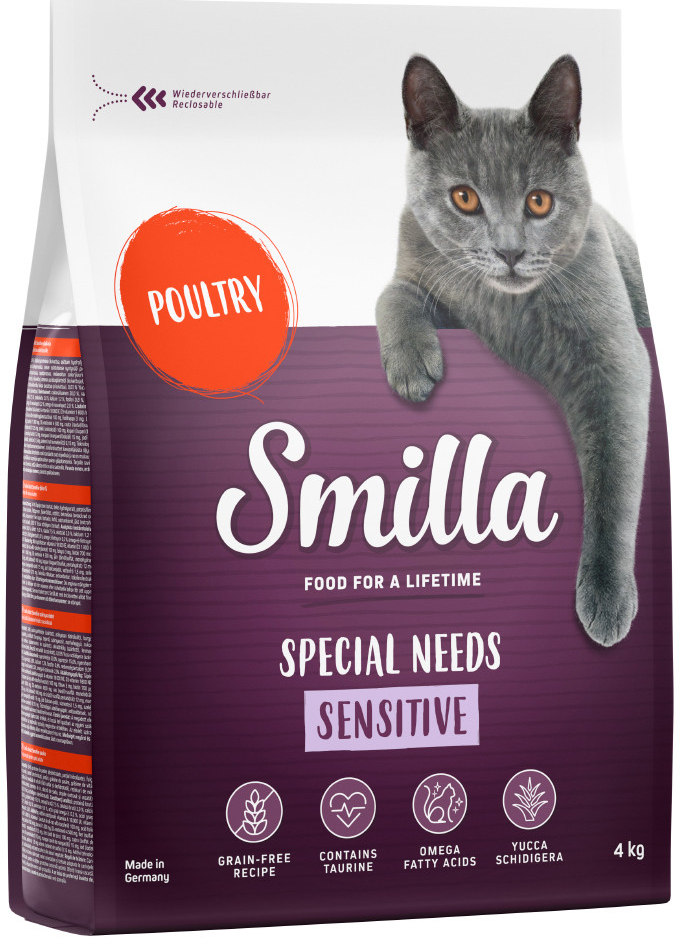 Smilla Adult Sensitive bez obilnín 4 kg