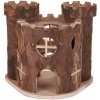 Trixie Drevený hrad MATTI pre hlodavce 17x15x12cm