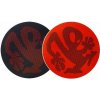 Zomo 2x Slipmaty Plasticman Dots Black Red