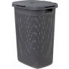 5pět koš na prádlo Vysoký plastový koš na prádlo, 60 l