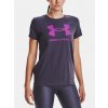 Under Armour Dámske tričko UA SPORTSTYLE LOGO SS Šedá SM