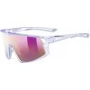 uvex športové okuliare skyryse purple/mirror lavender s3