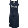 Dámske šaty Russell Athletic, DRESS SLEEVELESS tmavo modrá,biela S