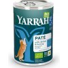 Yarrah Bio Paté 6 x 400 g - bio kuracie a ryby