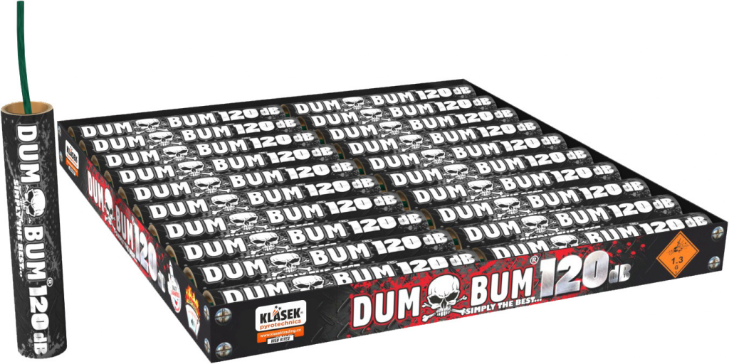 Pyrotechnika Petardy DUM BUM 120 20 ks