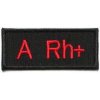 TXR Moto nášivka s krevní skupinou A Rh+ (Moto nášivka s krvnou skupinou A Rh+, ktorá je skvelým pomocníkom pre všetkých vášnivých motorkárov!)