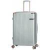 Cestovný kufor Snowball Shine 4W L 106 L sivá