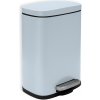 Spirella pedálový odpadkový koš Akira, matný ledově modrý, ocel, 5 l (10,20814)