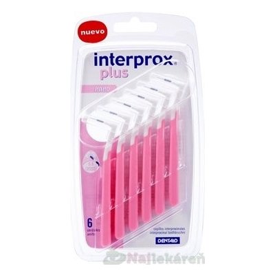 Interprox Plus 2G Nano medzizubné kefky 0,6 mm 6 ks