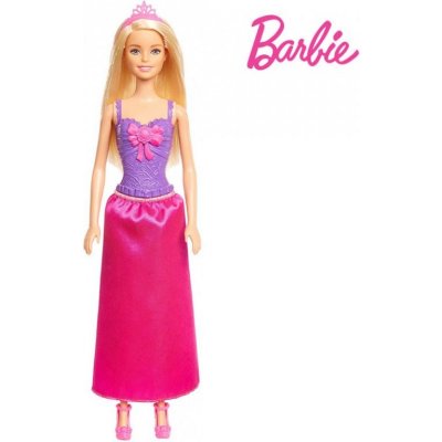 Barbie princezna s korunkou blonďaté vlasy