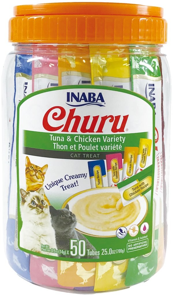 Churu Cat Vet Diet Purée Tuna&Chicken Varieties 50 x 14 g