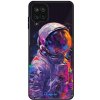 Lesklé puzdro Exclusive iSaprio - Neon Astronaut - Samsung Galaxy A12