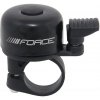 Zvonček Force MINI Fe/plast 22,2mm paličkový čierny