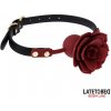 LateToBed BDSM Line Breathable Ball Gag with Rose