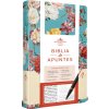 Biblia de Apuntes Rvr 1960 Tapa Dura, Azul Celeste Con Flores / Spanish Journalling Bible Rvr 1960 Hardcover Light Blue with Flowers (Pevná)