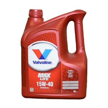 Valvoline MaxLife 15W-40 4 l