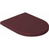 Isvea INFINITY WC sedátko SLIM, Soft Close, Easy Take, matná maroon Red 40KF0543I