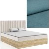 MD Kontinentálna Boxspring posteľ CAMILA 160x200 výber z farieb KRONOS_26