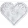 Hama Strijkkralen Hama Maxi nažehľovacie korálky Baseplate Heart