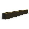 Zábrana paliet a vidlic vysokozdvižných vozíkov A-SAFE, HD ForkGuard Kerb Barrier – 185×130×365 mm, čierna