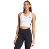 Dámske tréningové tielko ADIDAS-WE 3S CROP TANK WHITE/BLACK Biela L 25/26