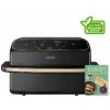 Cosori Dual Blaze Twin Fry Compact horkovzdušná fritéza 8,6 L, keramika, černá (CAF-TF801-CEUR)