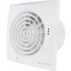 Vents Tichý ventilátor do kúpeľne s časovým spínačom a hygrostatom so sľudovou spätnou klapkou Ø 125 mm
