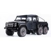 AMEWI AMXROCK RCX10.3P SCALE CRAWLER 6X6 PICK-UP 1:10 ARTR, čierny