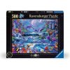 Svietiace puzzle Ravensburger 500 dielikov Podmorský svet